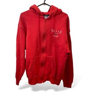 Vintage Chicago Bulls Pro Player Zip-Up Hoodie – Size Large